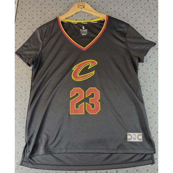 Fanatics Tops - LeBron James Cleveland Cavaliers NBA Fanatics Women's Jersey Size L